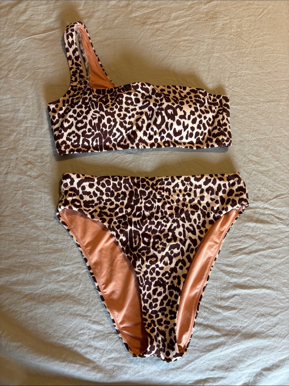 J Crew Leopard Print Bikini Bottom - brown and cream - Picture 5 of 6